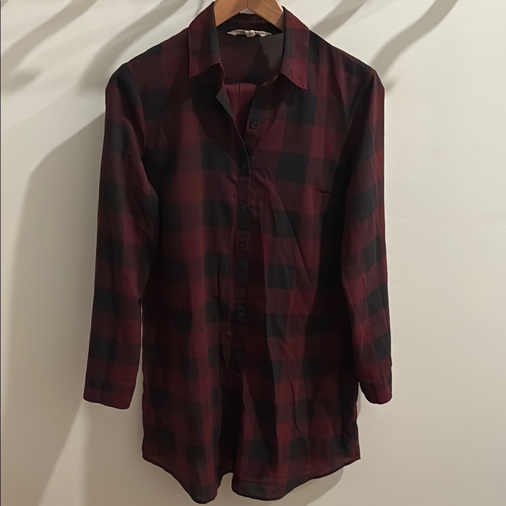 BB Dakota Black and Red Tunic